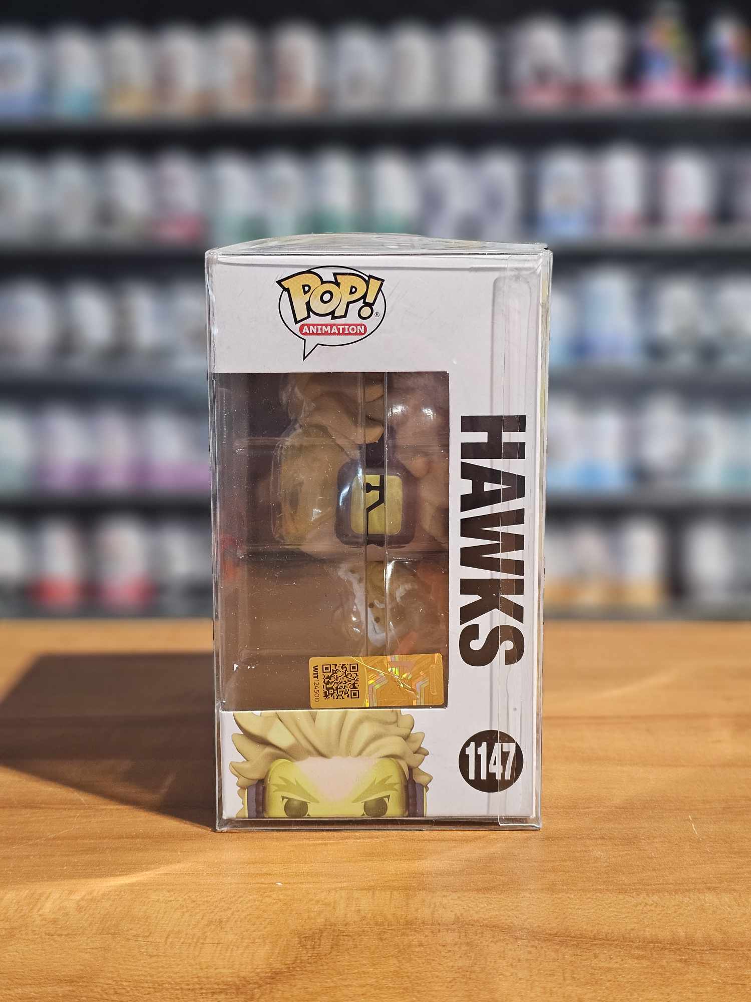 Funko Pop! outlet Signed Flocked Hawks Chalice PSA Certified and Encapsulated! #1147