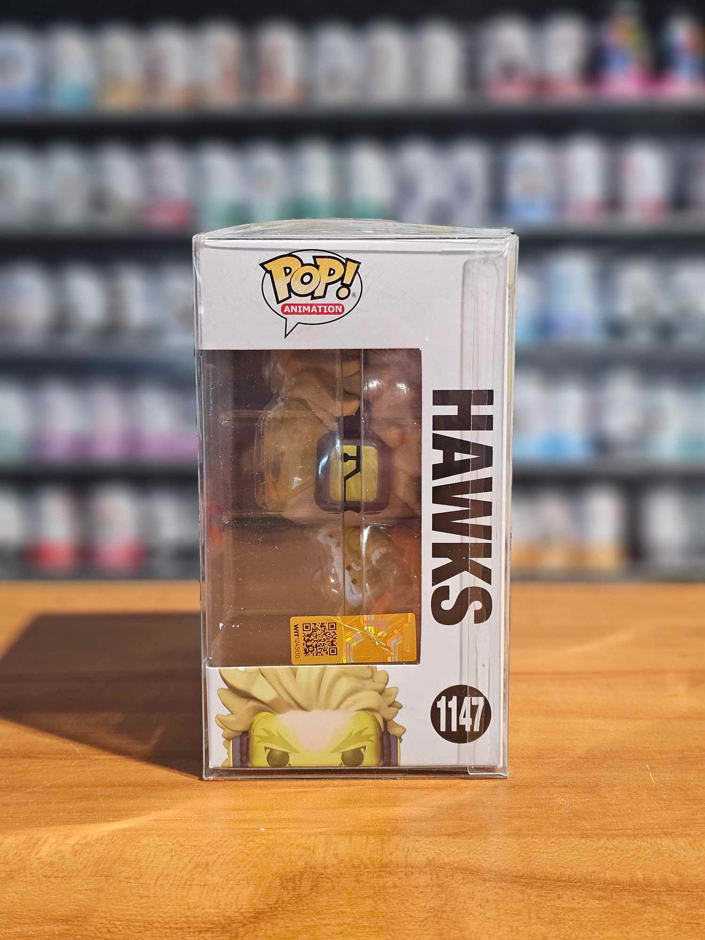 Autographed Funko Pop! Animation #1147 Hawks Flocked (Chalice Collectibles) - Signed by Zeno Robinson