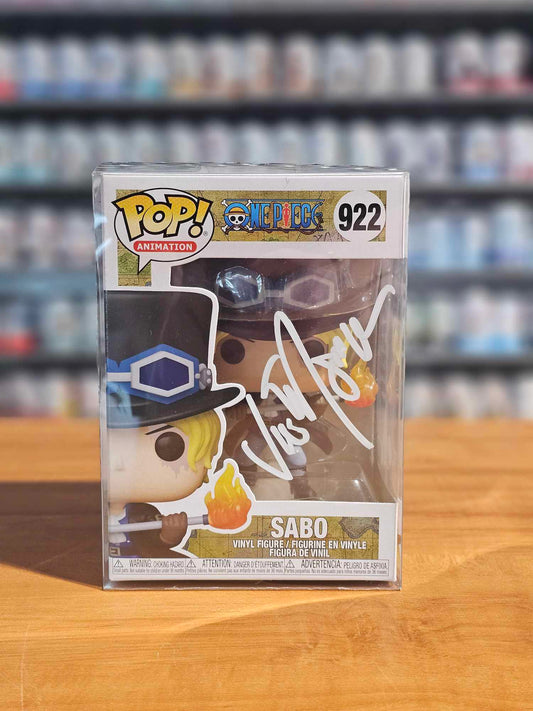 Autographed Funko Pop! Animation #922 Sabo - Signed by Vic Mignogna